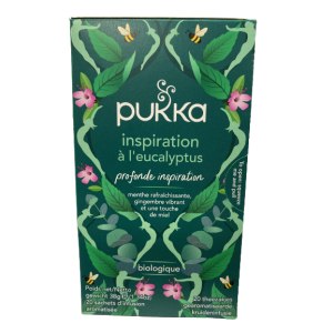 Pukka Infusion Inspiration à l'eucalyptus 20 sachets