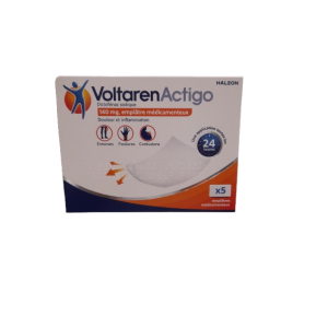 Voltarenplast 140 mg Emplatre x5