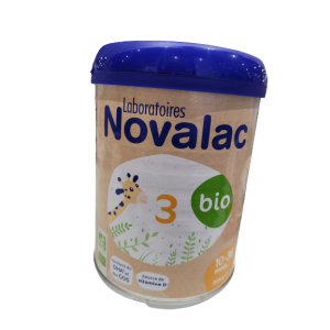 Novalac bio 3ème âge - 10 à 36 mois - 800g