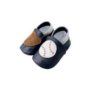 SHOOP'S - Chaussons en cuir 6-12 mois [Baseball]