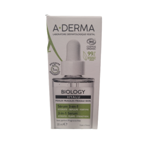 A-derma -  Biology hyalu Sérum 3 en 1 - 30ml