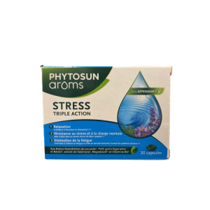 Phytosunaroms Stress Triple Action 30 Capsules