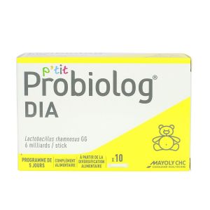 P'tit Probiolog DIA enfant et bébé 10 sticks