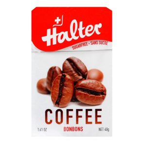 Halter - Bonbons sans sucres café 40g