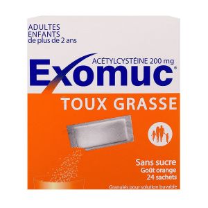 Exomuc 200mg - 24 sachets