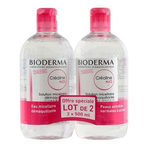 Créaline - H2O Solution Micellaire 500mL x2