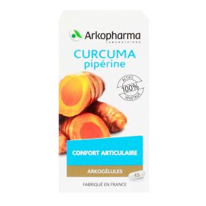 Curcuma Piperine Arkogélules-45 gélules