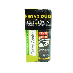 Crème Apaisante + Répulsif Moustiques