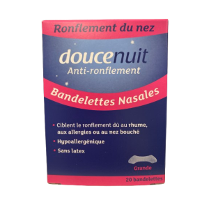 DouceNuit Bandelettes Nasales 20 bandelettes