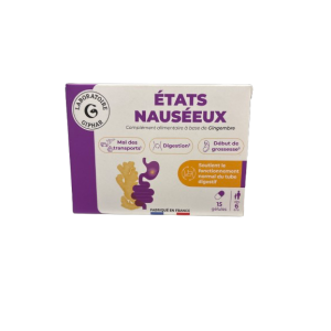Giphar Etat Nauseeux 15 Gelules