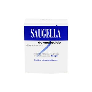 Saugella Dermoliquide 10 lingettes nettoyantes