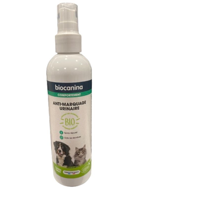 BIOCANINA Anti marquage urinaire Chien et Chat Spray 240ml