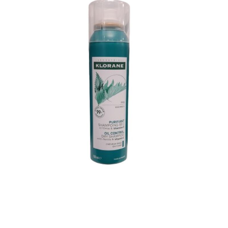 Klorane Ortie PURIFIANT Shampoing sec à l'Ortie et Vitamine E
