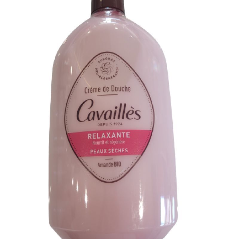 Cavaillès - Crème de douche relaxante à l'amande bio - 750 ml