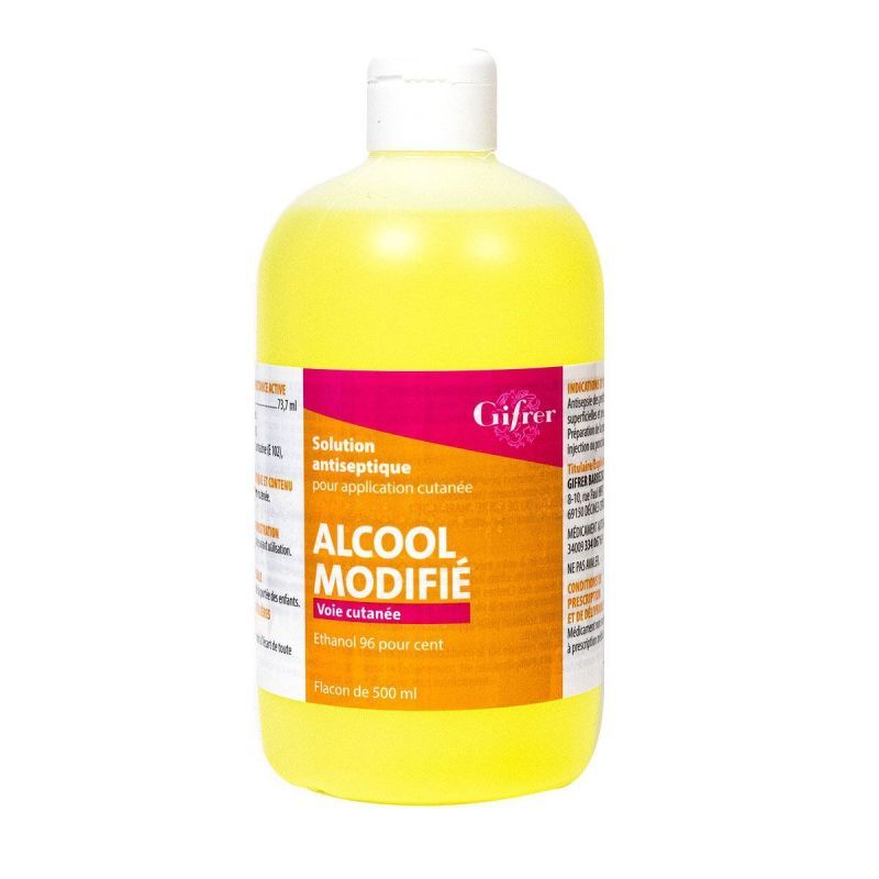 Alcool Modifie 70 Gifrer 500ml