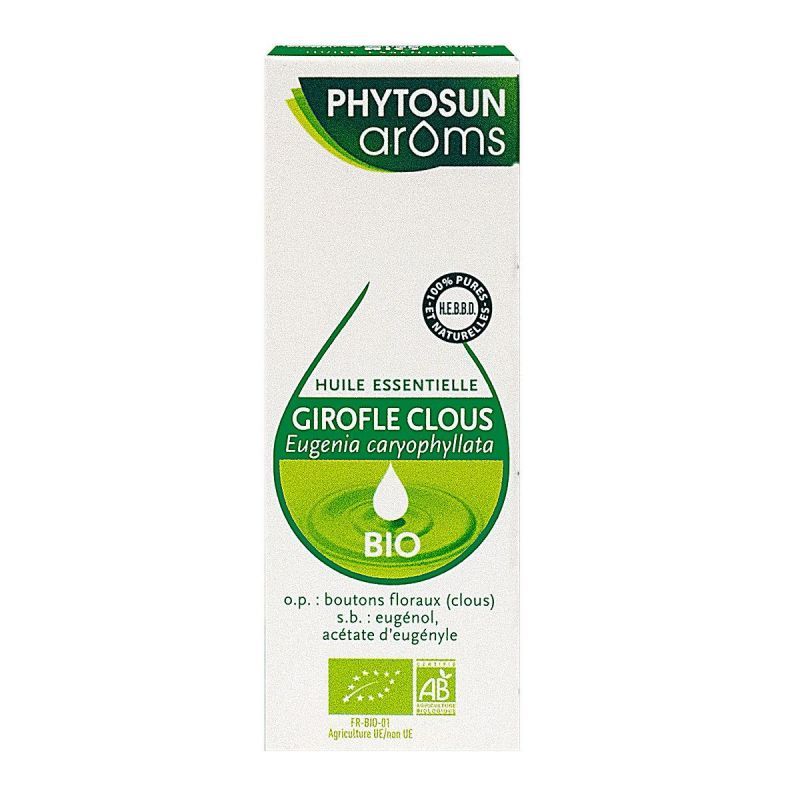 Phytosun Aroms Huile Essentielle Girofle Clous