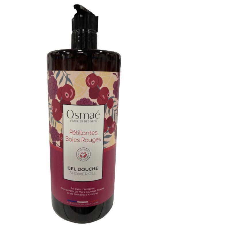 Osmaé - Pétillantes Baies Rouges Gel Douche 1L