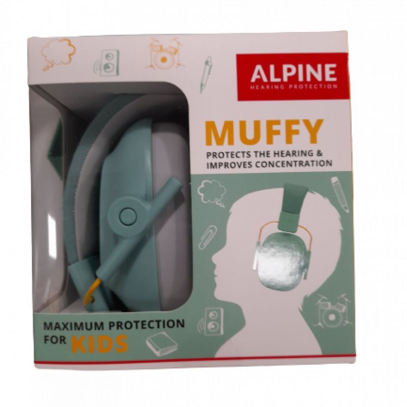 Alpine casque auditif muffy kids vert