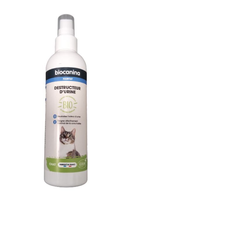 BIOCANINA Spray destructeur d'urine Chat spray 240ml