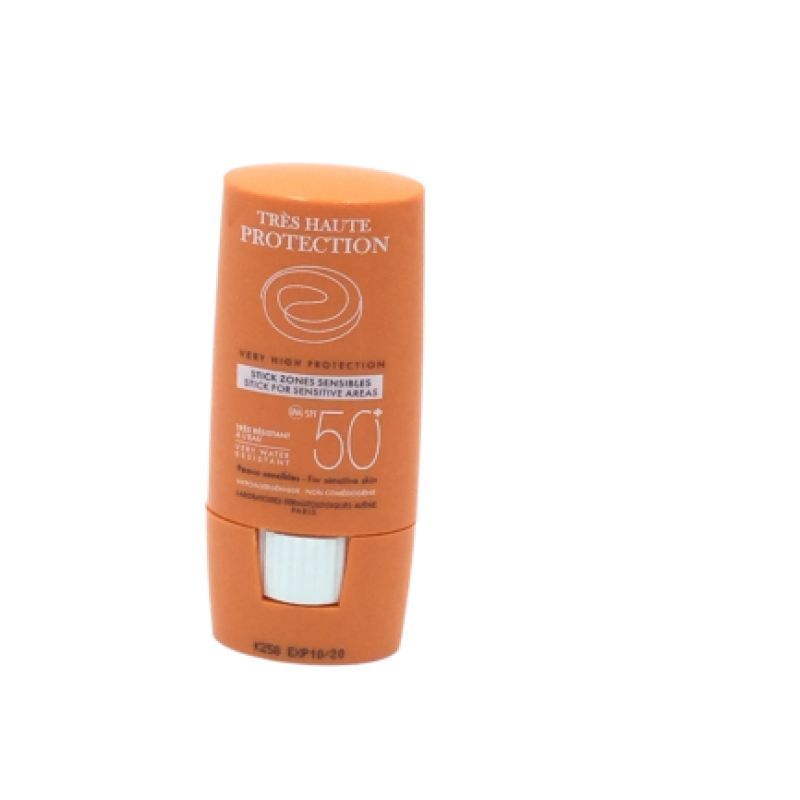 Avene-solaire Stick50+ Zone Sensibles 8g