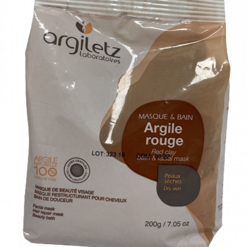 argile rouge masque et bain poudre +200g