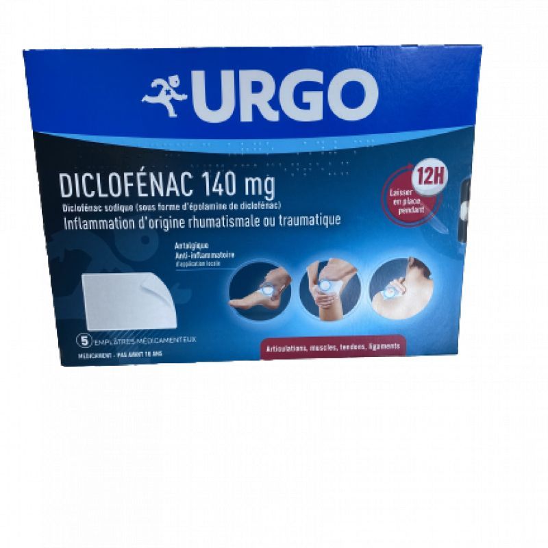 Diclofenac 140mg x5 emplâtres