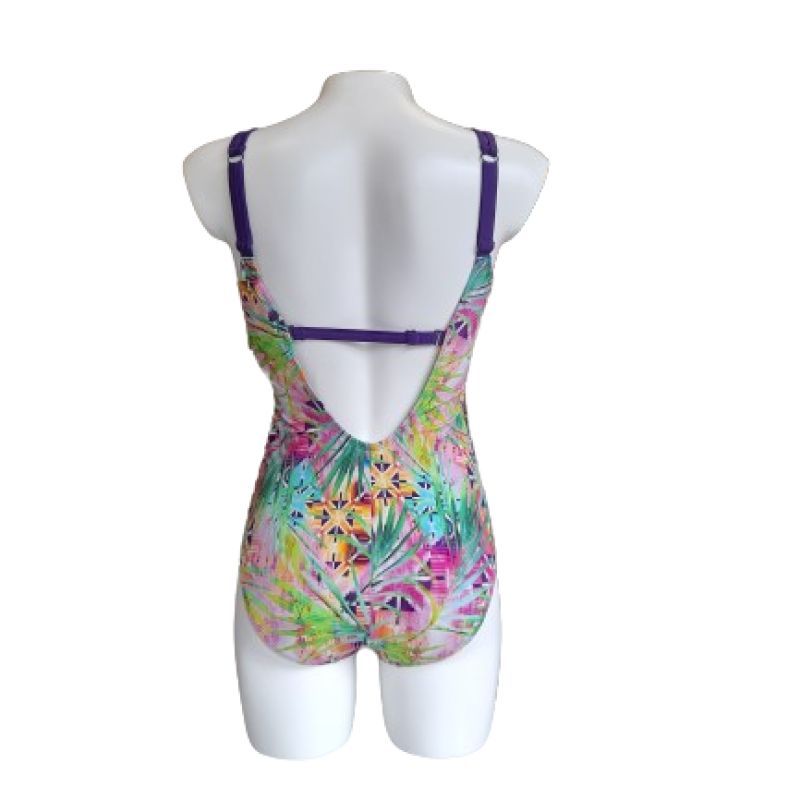 Amoena - Maillot de bain Miami OP 71159 Purple/Muli