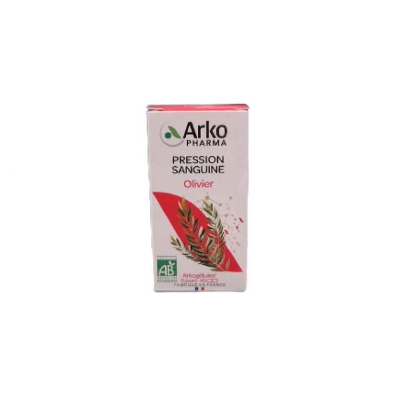 Arkogélules olivier bio pression sanguine 45 gélules