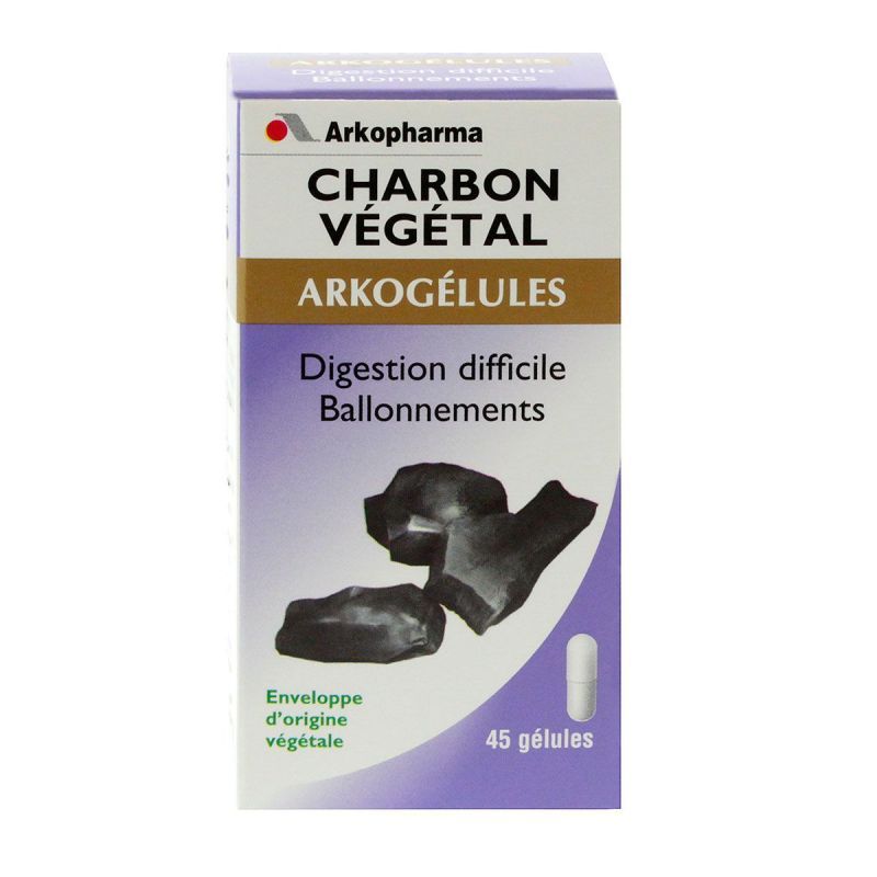 Charbon Vegetal Arko Gelule 45