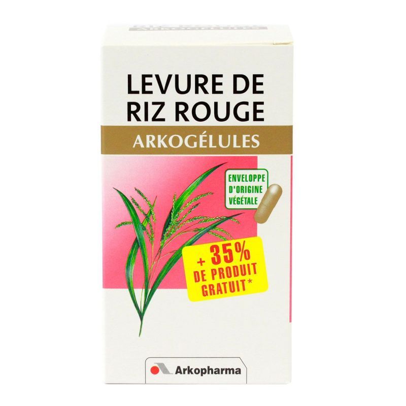Levure De Riz Rouge Arkog Gelu