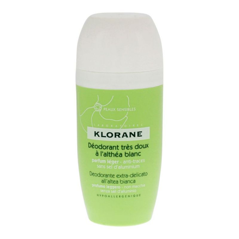 Klorane - Déodorant bille althéa blanc 40mL