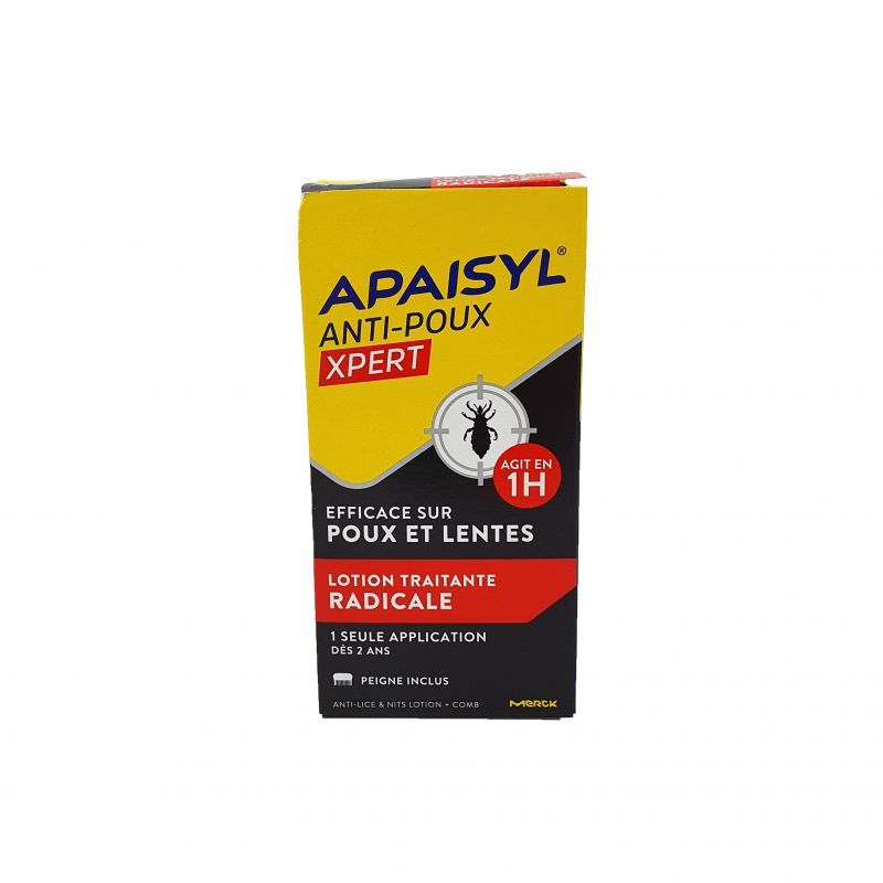 Apaisyl Xpert Anti-poux et Anti-lente 100ml