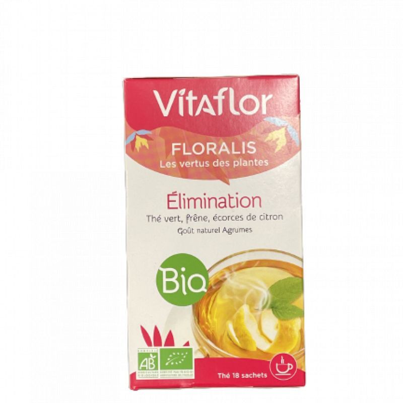 Vitaflor - Bio Thé Elimination 18 sachets