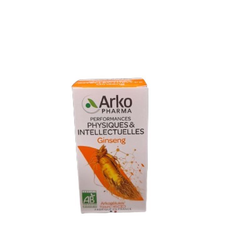 Arkogélules ginseng bio 1560mg racine 45 gélules