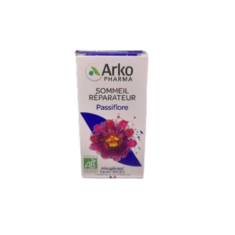 Arkogélules passiflore bio sommeil réparateur 45 gélules