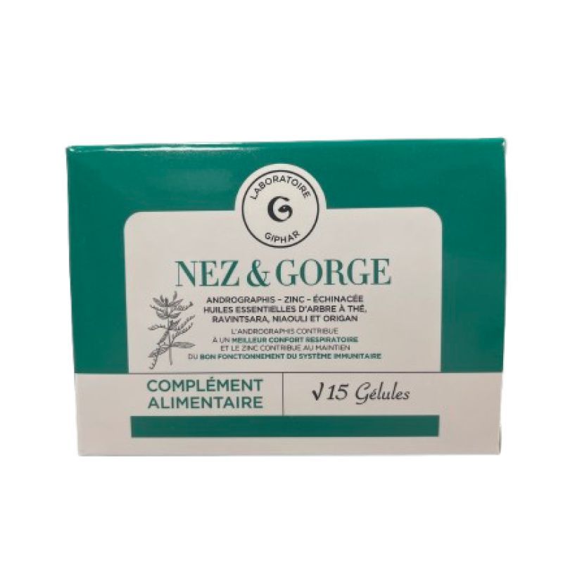 Giphar Nez/gorge Gelule 15