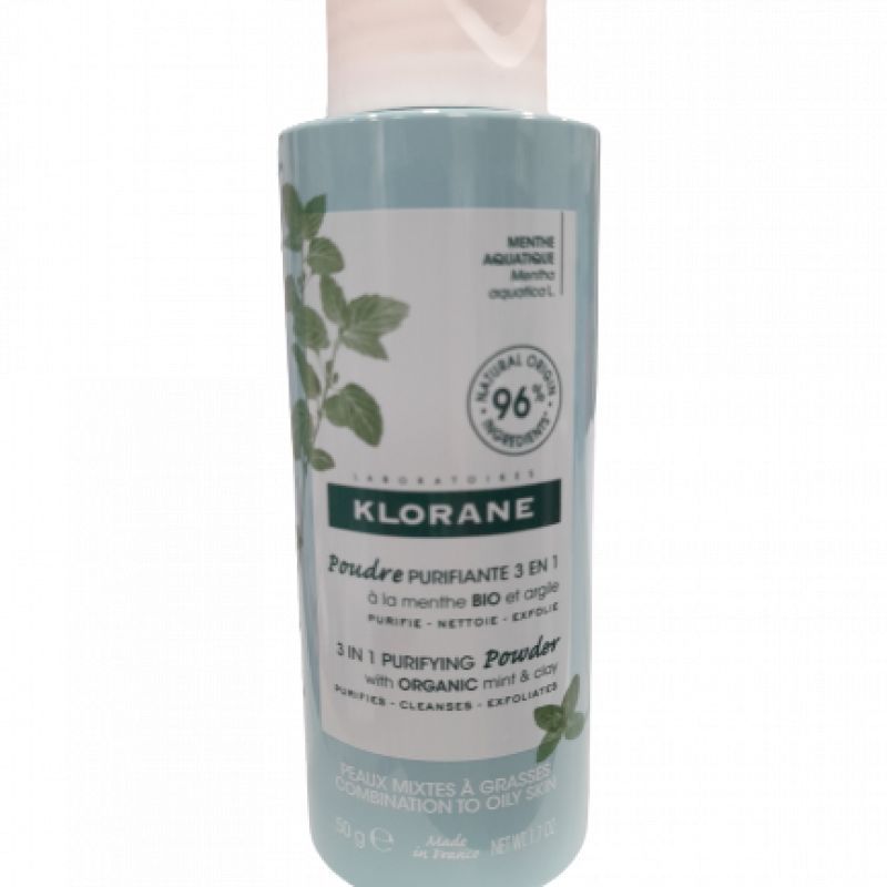 Klorane - Poudre purifiante 3 en 1 50 g