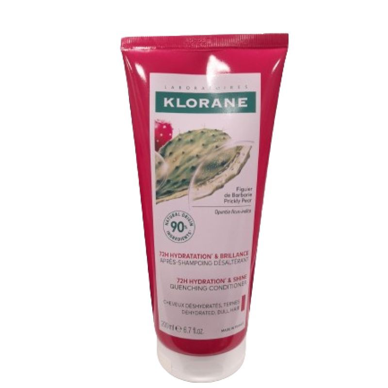 Klorane - Après shampooing 72h Hydratation et Brillance Figuier de barbarie 200 ml