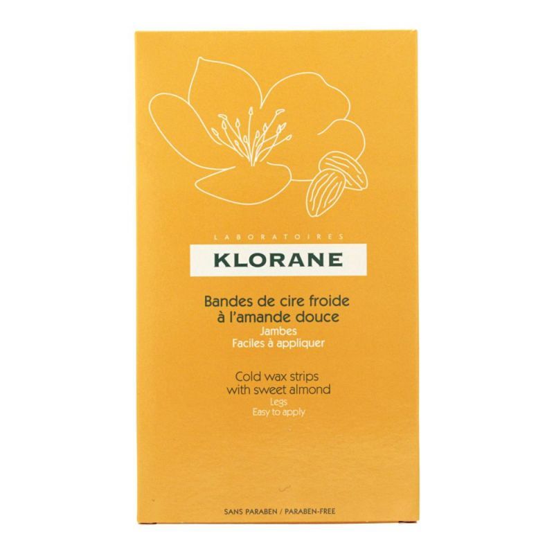 Klorane - Cire froide dépilatoire x6