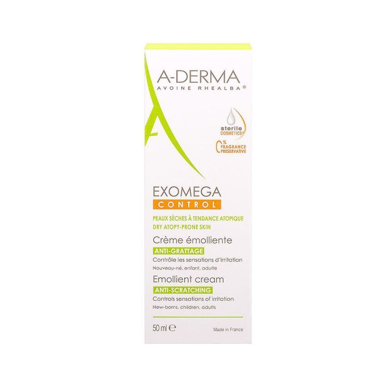 A-derma Exomega Control crème émolliente 50mL