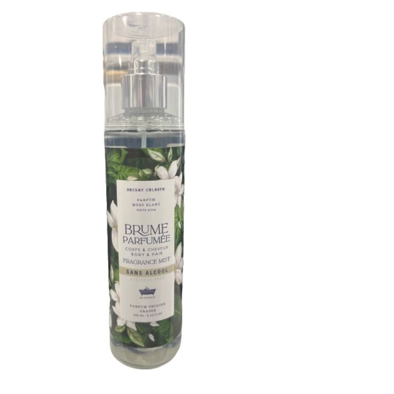 Brume Parfumée Musc Blanc 250ml - Sans Alcool