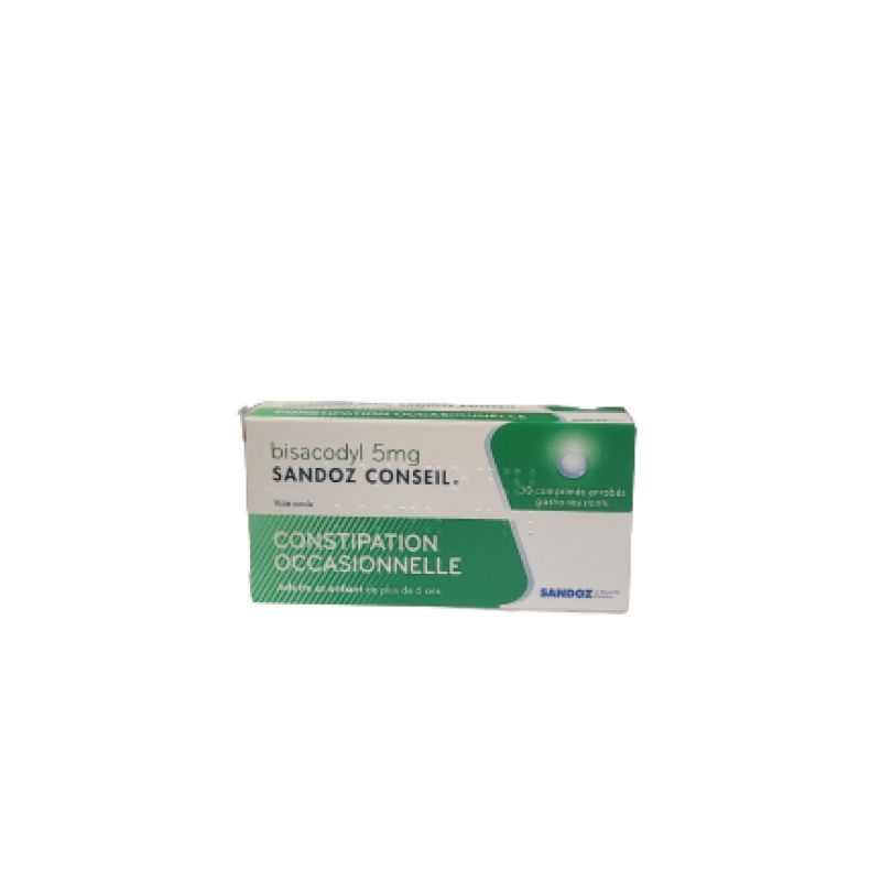 Bisacodyl 5mg Sandoz Cons Cpr