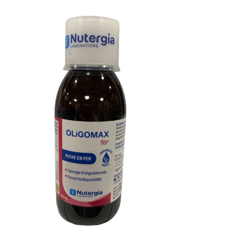Nutergia - Oligomax Fer Solution Buvable 150ml