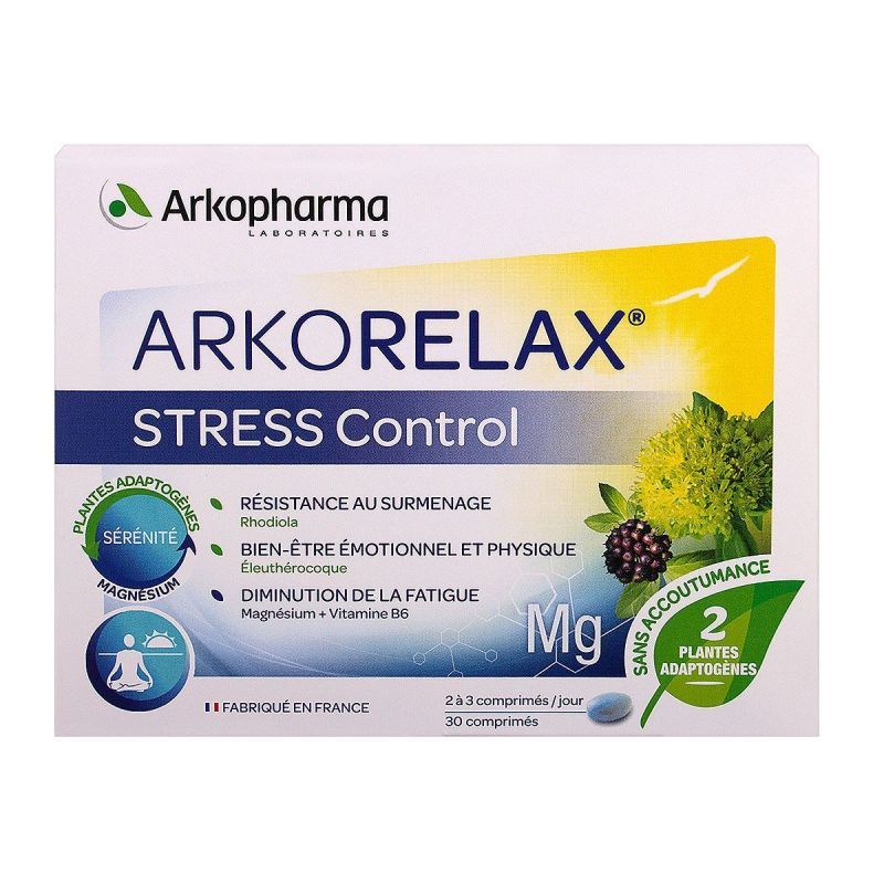 Arkorelax Stress Control -30 comprimés
