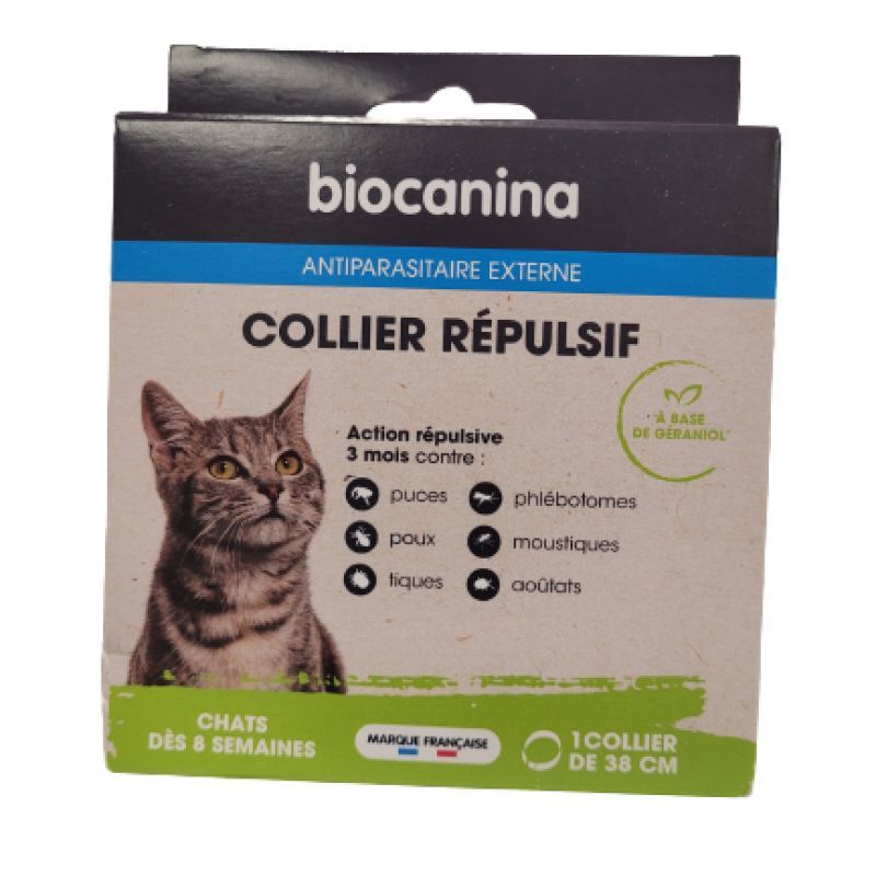 Biocanina - Collier répulsif chats dès 8 semaines