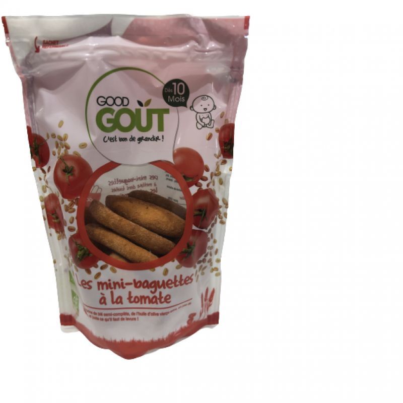 Mini baguettes à la tomate - Dès 10 mois -70g