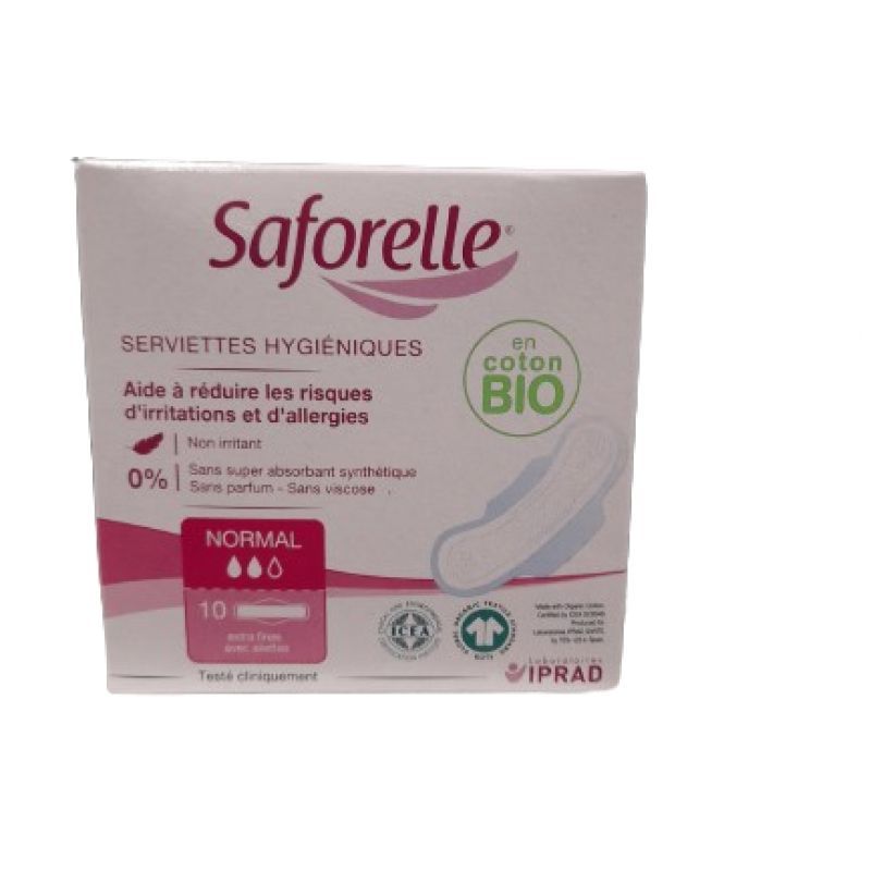 Saforelle Coton Prot Serv Jour