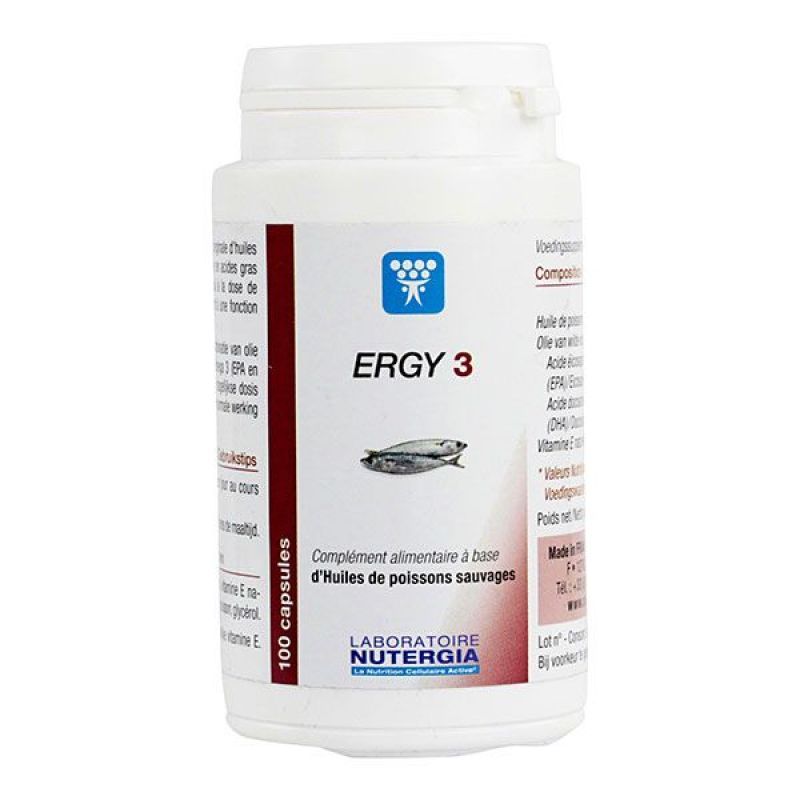 Ergy 3 100 capsules
