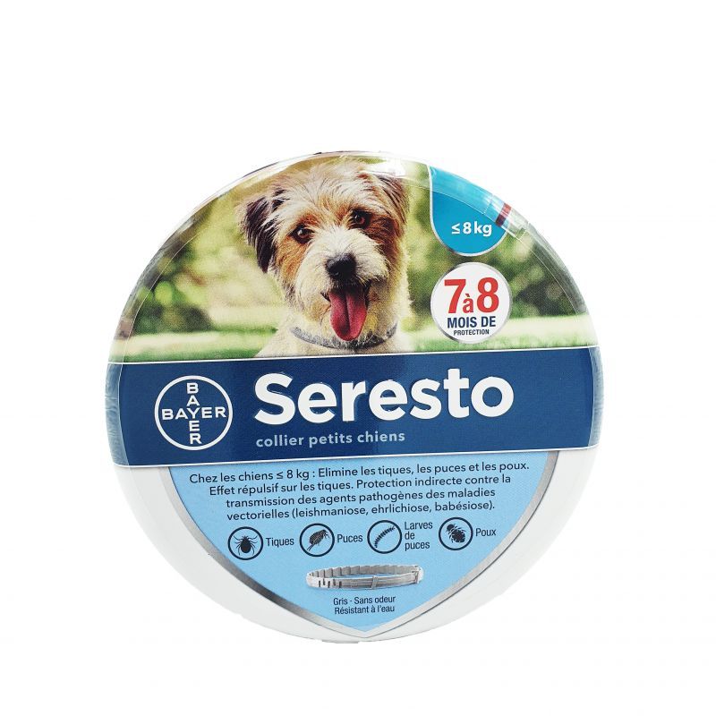 Collier Seresto anti-parasitaire petit chien