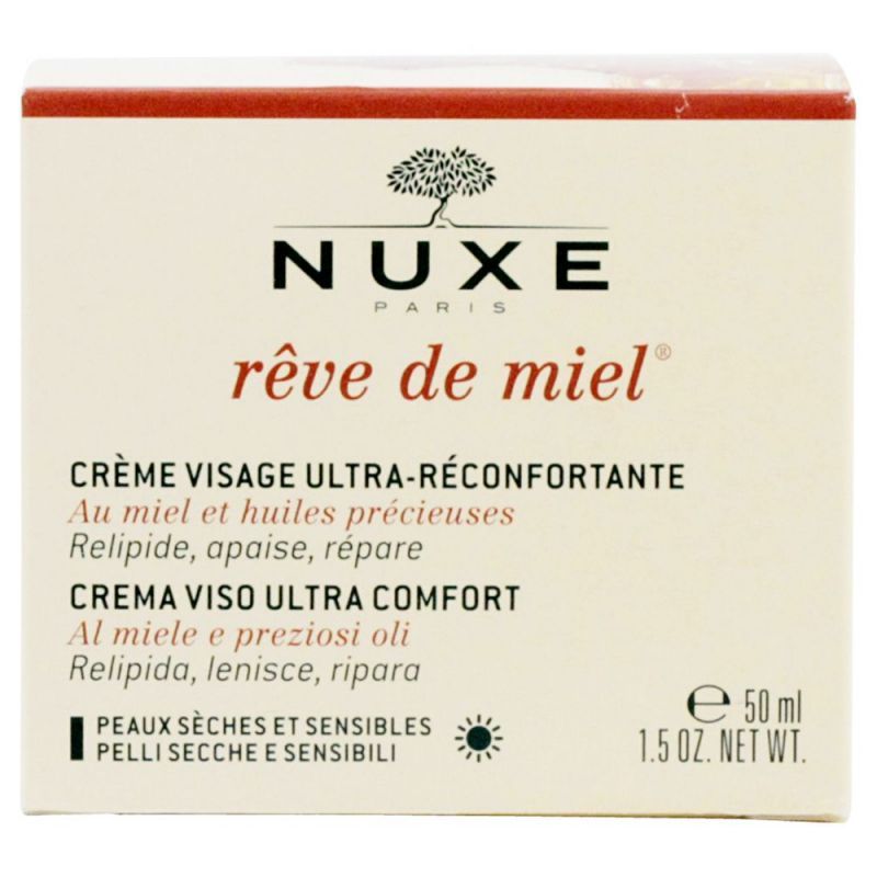 Nuxe Rêve de miel - crème de jour visage 50mL